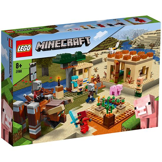 LEGO Minecraft 21160 Конструктор ЛЕГО Майнкрафт Патруль разбойников