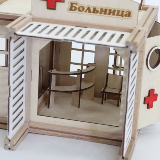 Woodjo Hospital 61 деталь