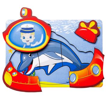 Вкладыш многослойный «Морской»