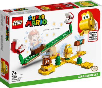 Конструктор LEGO Super Mario 71365 Дополнительный набор Мощная атака Растения-пираньи