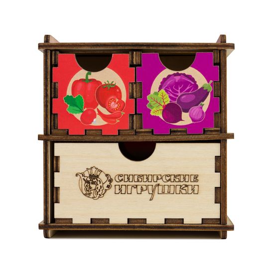 Комодик с принтом «Овощи»