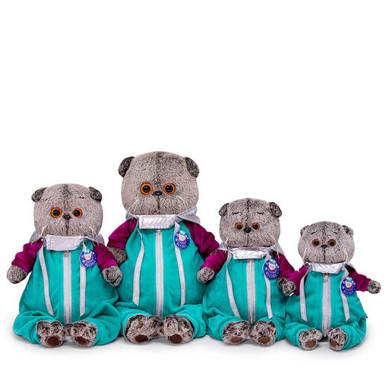 Басик в комбинезоне «Космос» 22 см