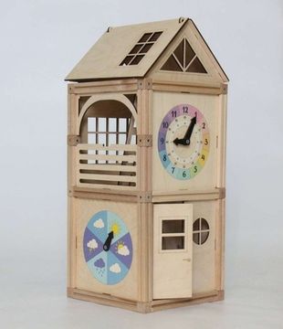 Woodjo Clock Tower 55 деталей