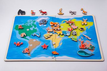 Карта – липучка Травоядные животные