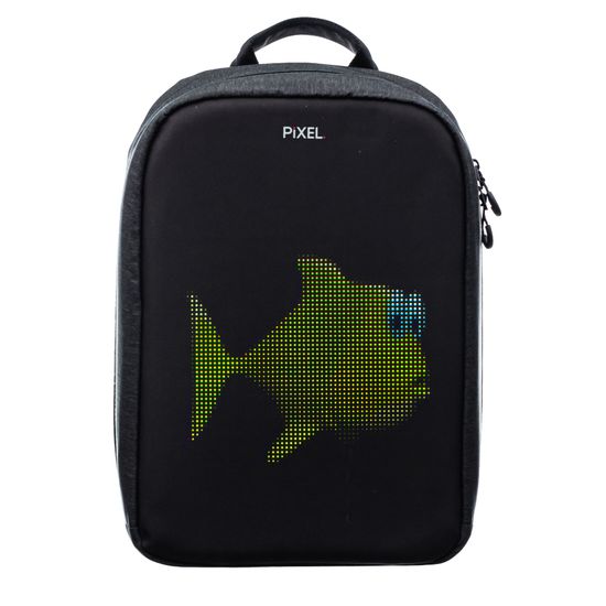 Рюкзак с LED-дисплеем PIXEL MAX - GRAFIT (темно-серый)