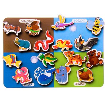 Липучка «Обитатели»