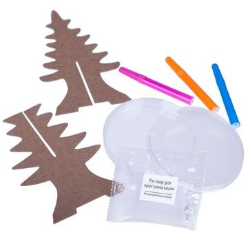 Набор для выращивания кристаллов Bondibon "Юный химик: Растущее Дерево"