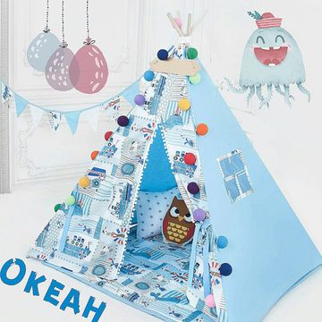 Палатка ВигВам для детей "Океан"