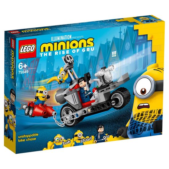 LEGO MINIONS 75549 Конструктор ЛЕГО Миньоны Невероятная погоня на мотоцикле