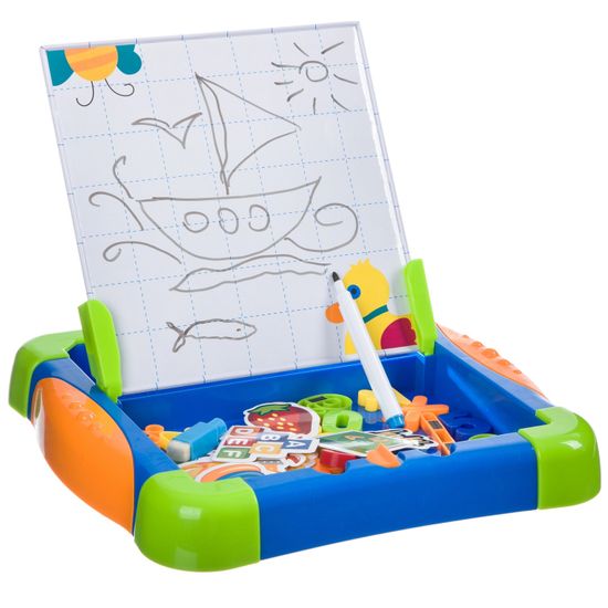 Набор игровой для малышей Bondibon, обучающающая игра СЧИТАЕМ И РИСУЕМ