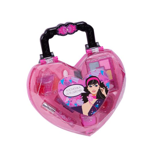 Набор детской декоративной косметики Bondibon Eva Moda, косметичка-сумочка