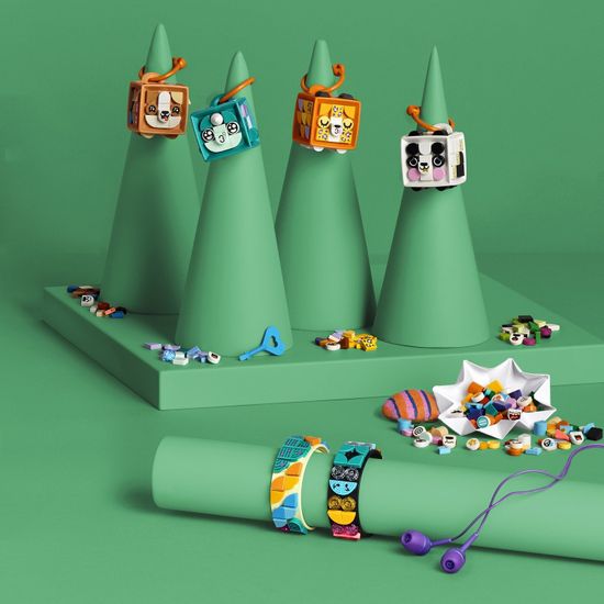 LEGO DOTs 41928 ЛЕГО Дотс Брелок «Нарвал»