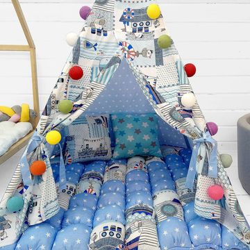 Палатка ВигВам для детей "Океан"