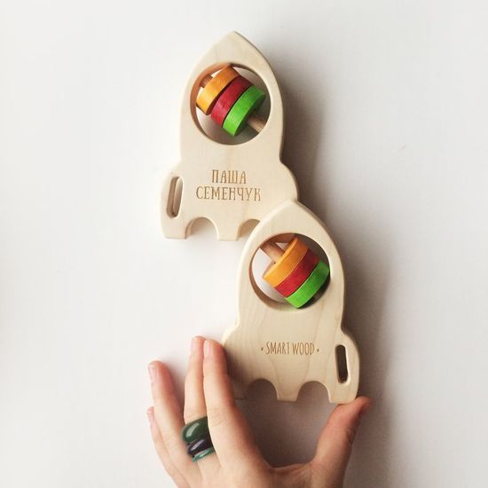 Прорезыватель погремушка Ракета