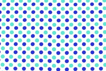 Постельное белье "Круги мятный, синий"