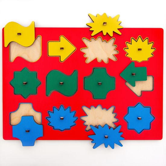 Монтессори «Геометрические фигуры №1»