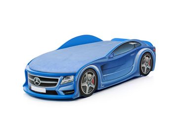 Кровать-машина UNO "Мерседес-М" синяя