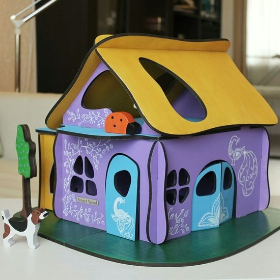 Домик конструктор "Ферма" - С Выбором Цвета