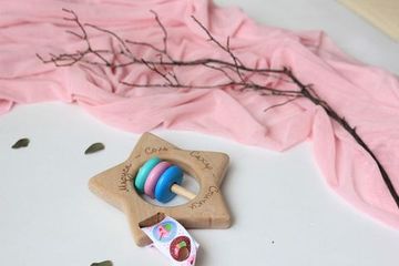 Прорезыватель погремушка Звездочка