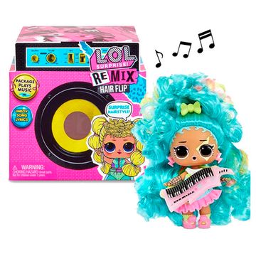 Кукла-сюрприз L.O.L. Surprise Remix Hair Flip Dolls, 566977
