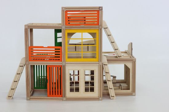 Woodjo City Center 180 деталей