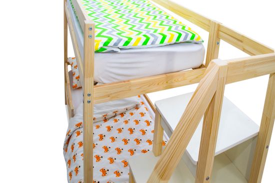 Двухъярусная кровать «Svogen» натура