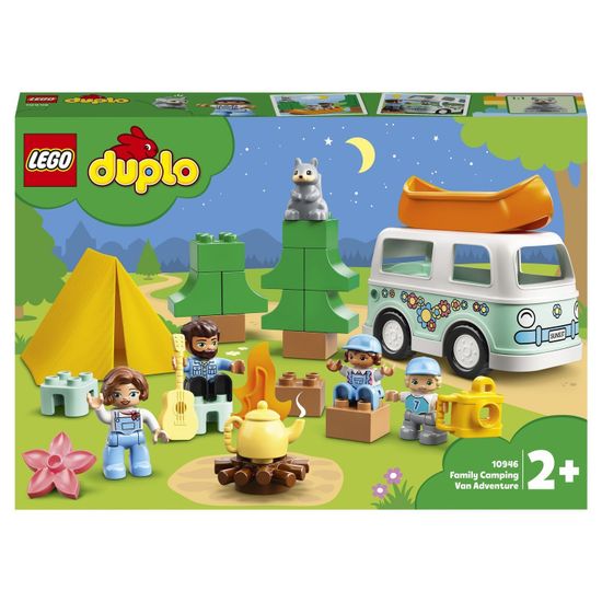 Конструктор LEGO DUPLO Town 10946 Семейное приключение на микроавтобусе