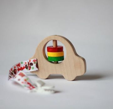 Прорезыватель погремушка Машинка