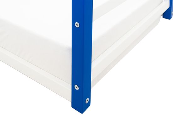 Кровать-домик Монтессори «Svogen» сине-белый