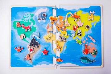 Карта – липучка Травоядные животные