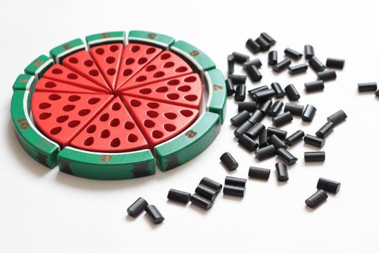 Пазл Арбуз счет до 10