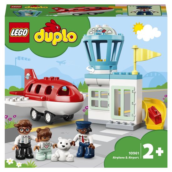 Конструктор LEGO DUPLO Town 10961 Самолет и аэропорт