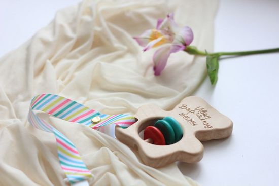 Прорезыватель погремушка Мишка