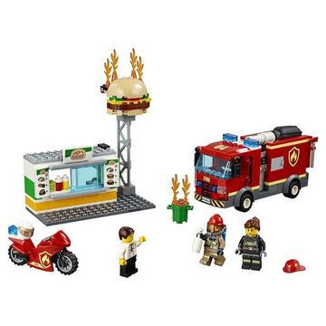 Конструктор LEGO City Fire Пожар в бургер-кафе 60214