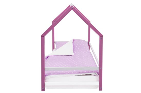 Кровать-домик Монтессори «Svogen» лаванда-белый