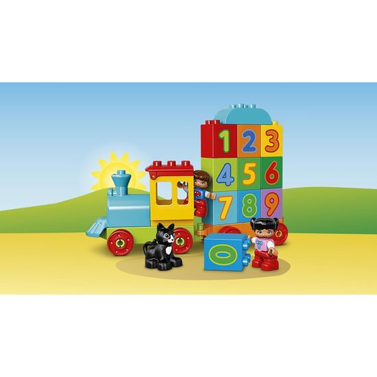 Конструктор LEGO DUPLO My First Поезд «Считай и играй» (10847)