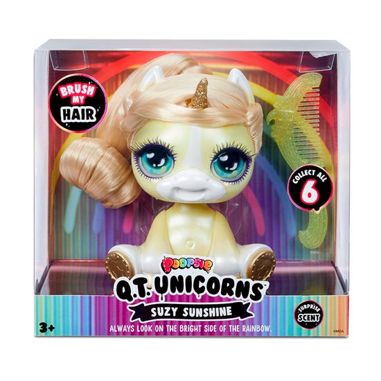 Poopsie Surprise Unicorn 567301-YEL Желтый единорог с волосами c аксессуарами