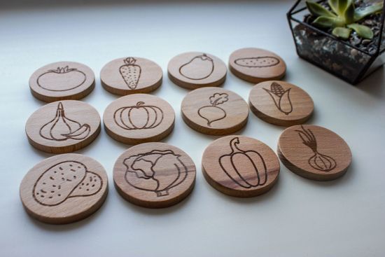 Игра найди пару Овощи