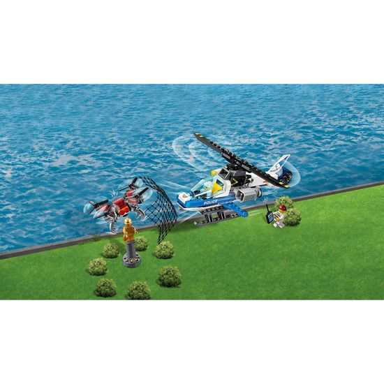 Конструктор LEGO City Police Воздушная полиция: погоня дронов 60207