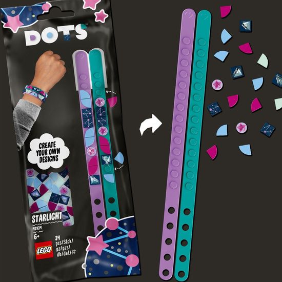 LEGO DOTs 41934 ЛЕГО Дотс Браслет "Звёздное небо"