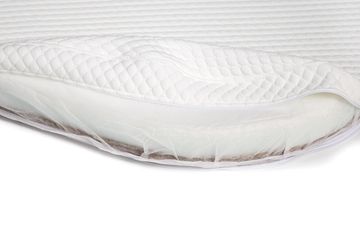 Овальный матрас для кроваток Sleepy 1230х740х80 беспружинный КОМФОРТ