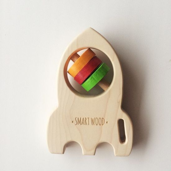 Прорезыватель погремушка Ракета