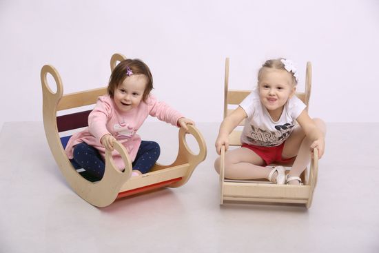 Радуга качалка неокрашенная