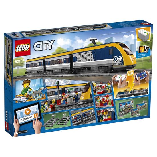 Конструктор LEGO City Trains Пассажирский поезд 60197