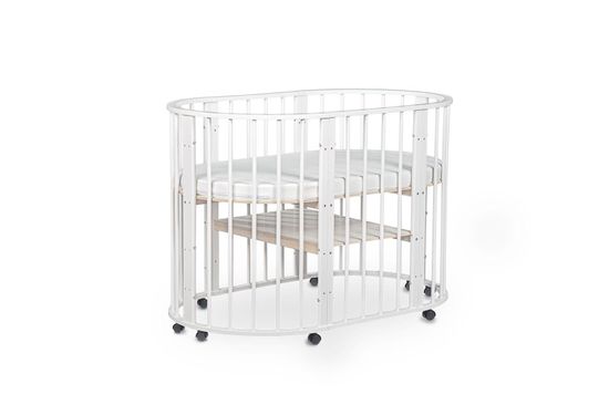 Кроватка для новорожденных трансформер Sleepy 8 в 1 без маятника Венге