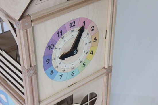 Woodjo Clock Tower 55 деталей