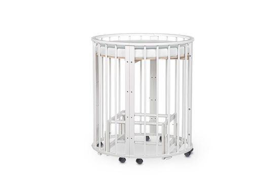 Кроватка для новорожденных трансформер Sleepy 8 в 1 с маятником Венге