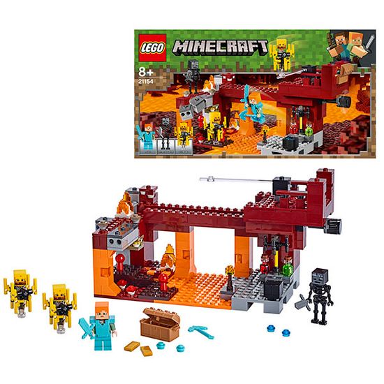 LEGO Minecraft 21154 Конструктор ЛЕГО Майнкрафт Мост ифрита