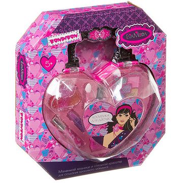 Набор детской декоративной косметики Bondibon Eva Moda, косметичка-сумочка