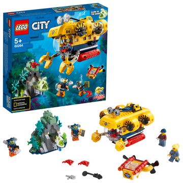 LEGO City 60264 Конструктор ЛЕГО Город Океан: исследовательская подводная лодка